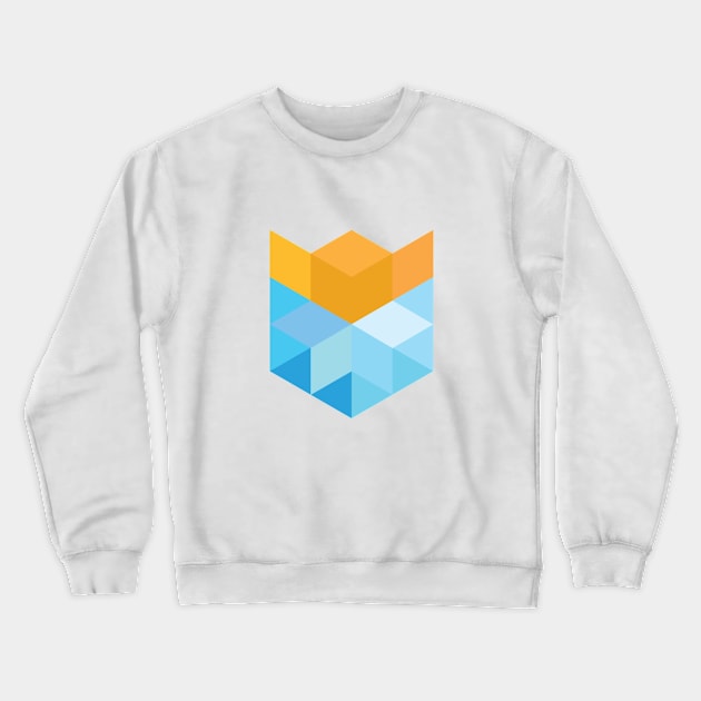 Roo's Winterlands Logo Crewneck Sweatshirt by rlbrown